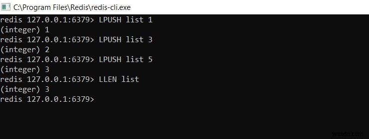 Redis LLEN –Redisデータストアでリストの長さを取得する方法 