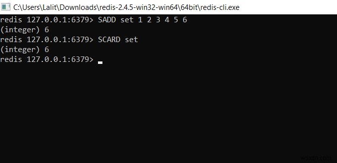 Redis SADD –セットに要素を作成して追加する方法 