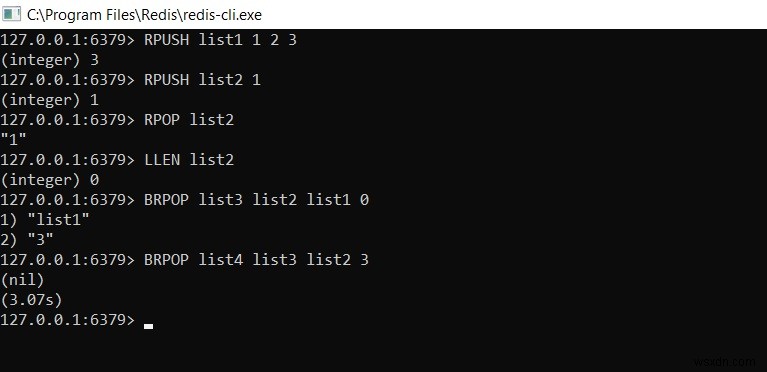 リストの最後の要素を削除して返す方法– Redis RPOP | BRPOP 