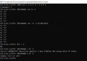 Redis ZREVRANGE –Descランク範囲でソートされたセットの要素を取得する方法 