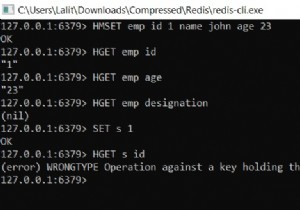 ハッシュに含まれるフィールドの値を取得する方法– Redis HGET | HMGET 