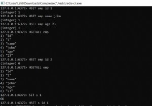 Redis HSET | HSETNX | HMSET –redisのハッシュ値のフィールドに値を設定する方法 