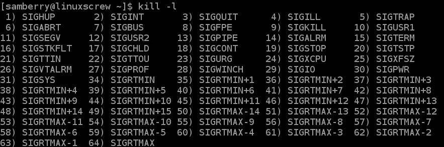 Linuxでプロセスを強制終了する方法 