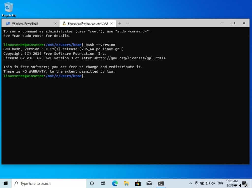 Windows 10にBash（Linuxシェル）をインストールして使用する方法[チュートリアル] 