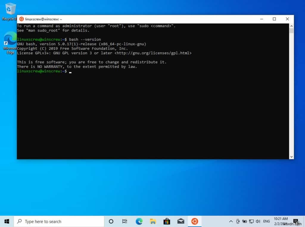 Windows 10にBash（Linuxシェル）をインストールして使用する方法[チュートリアル] 