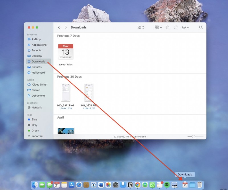 Mac でダウンロード フォルダを復元する方法