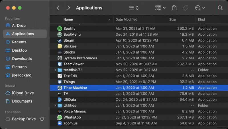 Mac で消えたデスクトップ ファイルを復元する方法
