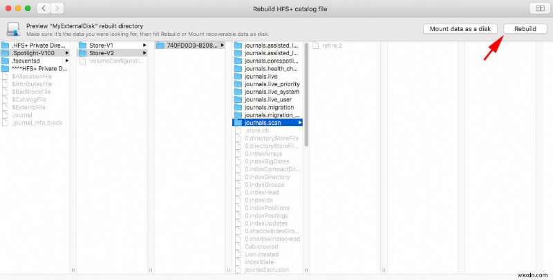 Mac に表示されない外付けハード ドライブからファイルを復元する方法