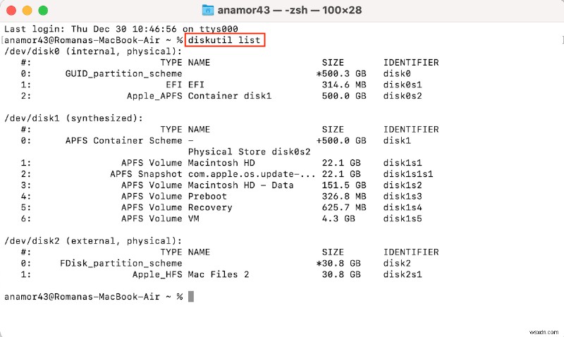 Mac で破損した USB ドライブを修復してデータを復元する方法