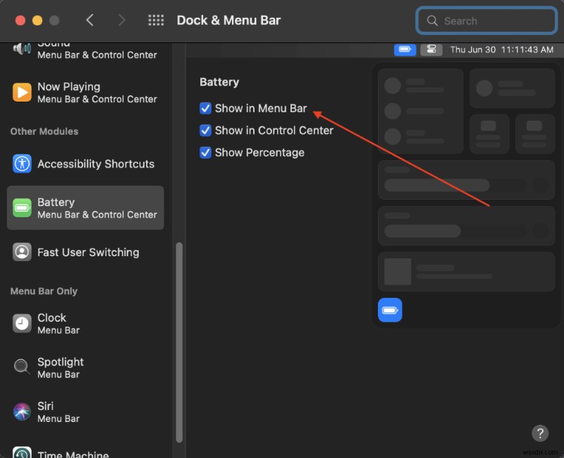 MacBook Pro でバッテリーのパーセンテージを表示する方法