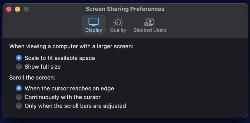 MacBook Pro で画面を共有する方法