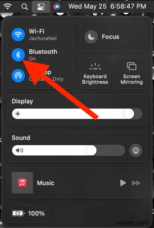 Bluetooth ヘッドフォンを MacBook Pro に接続する方法