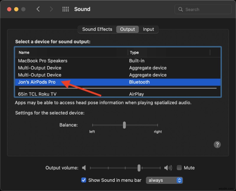 Bluetooth ヘッドフォンを MacBook Pro に接続する方法