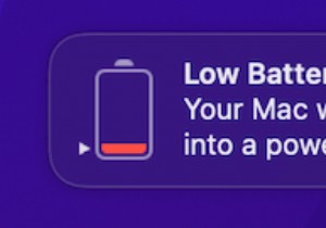 MacBook Pro のバッテリーの消耗が早いなどの問題を解決する