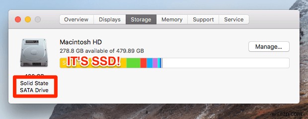 MacBook のディスク速度をすばやくテストする方法