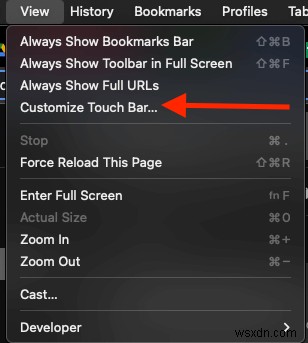 MacBook Pro で Touch Bar をカスタマイズする方法