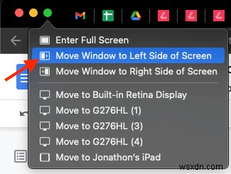 MacBook Pro で画面を分割する方法