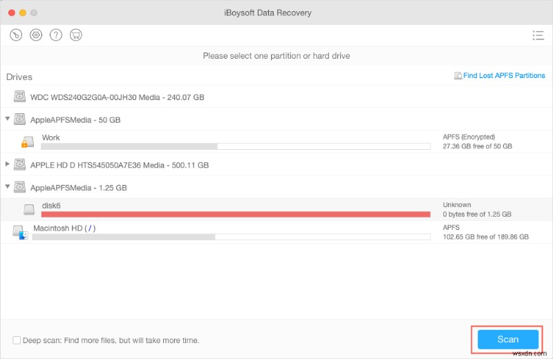 macOS で fsroot ツリーを確認すると APFS fsroot ツリーが無効になる問題を修正