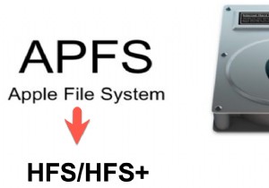 データを失わずにAPFSをHFS+/HFSへ変換・ダウングレードする方法