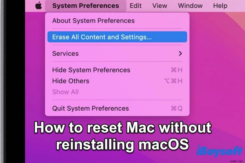 MacBook Pro/Air を完全に出荷時設定にリセットする方法ステップバイステップ