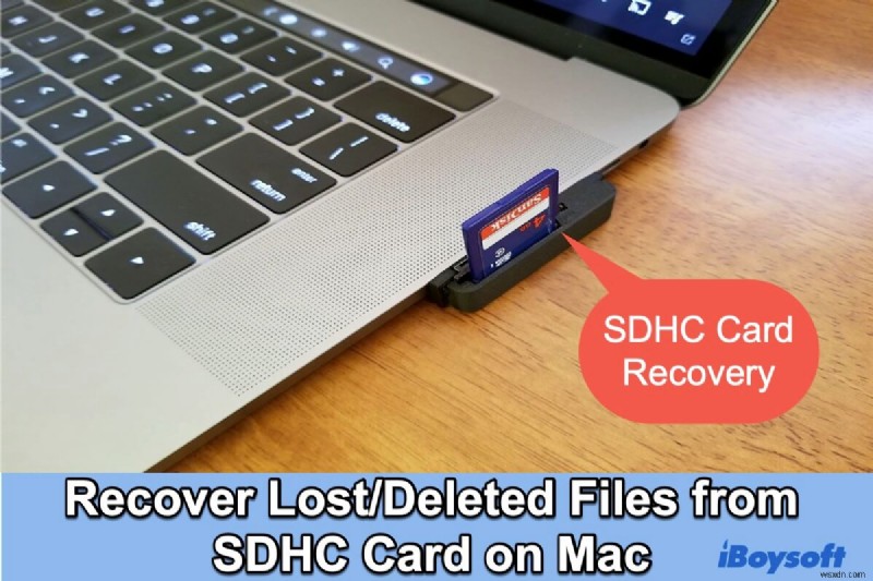 Mac で読み取れない SD カードを修正する方法