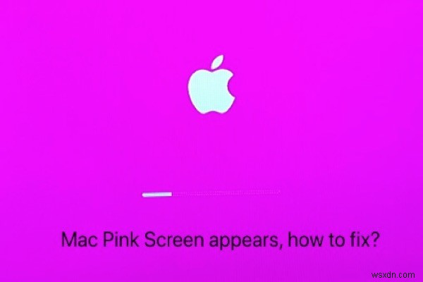 Mac/MacBook の死のピンク スクリーンをすばやく修正