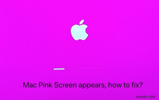 Mac/MacBook の死のピンク スクリーンをすばやく修正