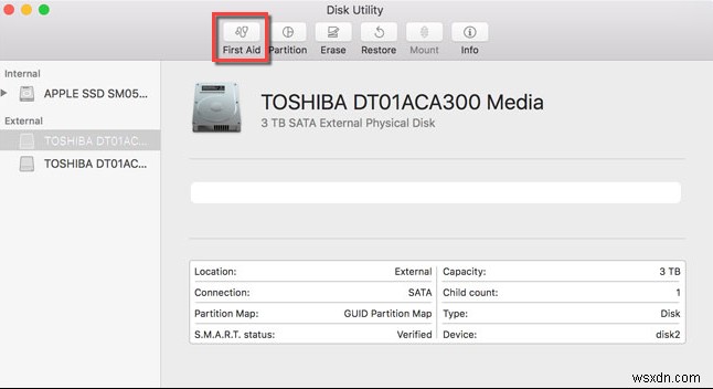 Mac の外付けハード ドライブ/USB ドライブからファイルが消えた理由と修正方法