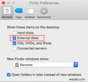 Mac が外付けハード ドライブを認識しない問題を修正 (macOS 12 の新機能)