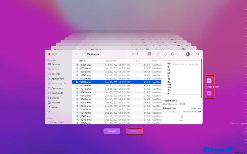 Mac で削除されたメール (完全に削除されたメール) を復元する方法