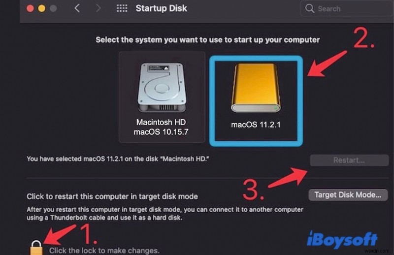 MacBook を USB から起動し、Mac が USB から起動しない問題を修正する方法