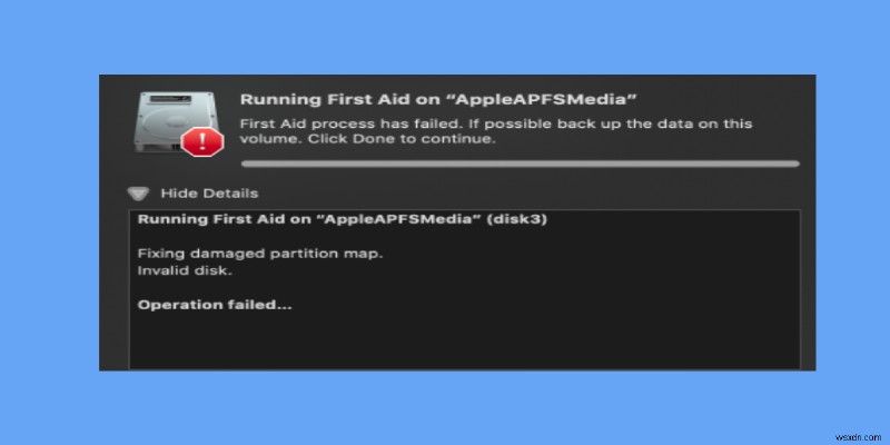 マウントされていない AppleAPFSMedia をデータ損失なしで修正するには?