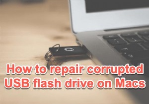 Mac で破損した USB フラッシュ ドライブを修復する方法