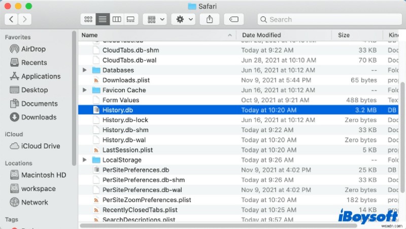 Mac で削除された Safari の閲覧履歴を復元する方法