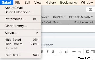 Mac の Safari ブラウザに特定の Safari 拡張機能をインストールできない 