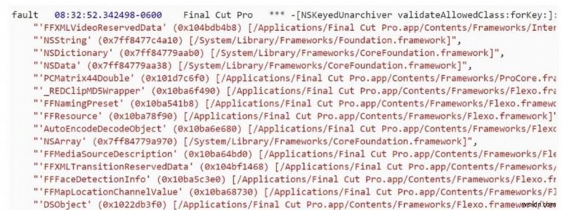 MacOS Monterey で FCP 10.6 が動作しない問題を修正するには?