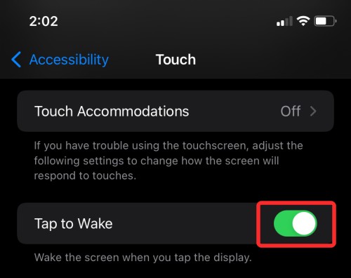 iOS 15 で Tap To Wake が機能しない問題を修正する方法