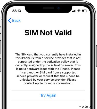 iPhone 13 が SIM カードを検出しない?これらの修正を試す