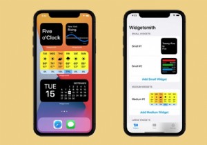 Widgetsmith が iOS 15 で動作しない?修正方法