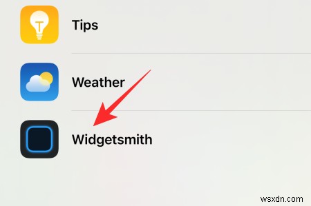 Widgetsmith が iOS 15 で動作しない?修正方法
