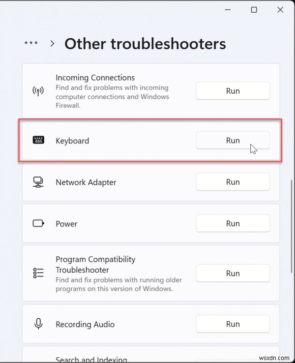 Windows 11 でキーボード ショートカットが機能しない問題を修正する方法