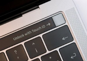 macOS Monterey へのアップグレード後に Touch ID が機能しない