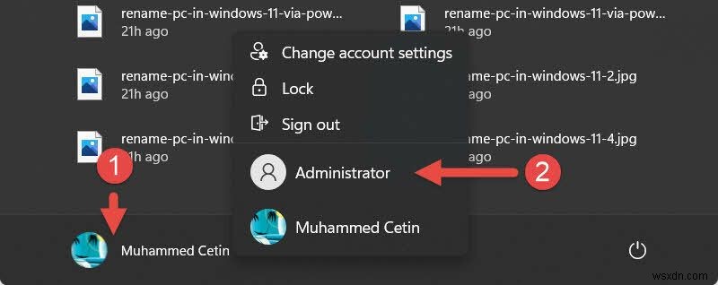Windows 11でユーザープロファイルフォルダーの名前を変更する方法 