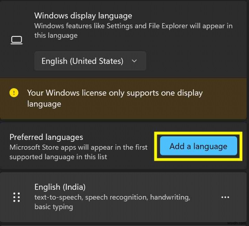 Windows 11 で言語を追加する方法