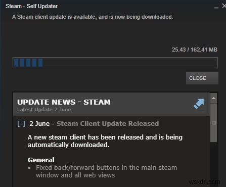 修正:Windows 11 での No User Logon Steam エラー