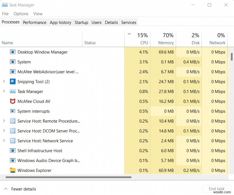 Windows 11 で CPU を使いすぎるズーム?これらの修正を試す