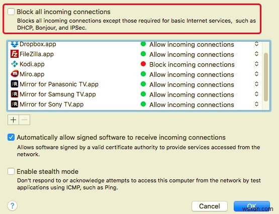 Mac でセキュリティ設定を変更する簡単な方法