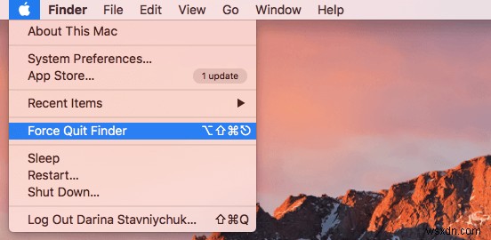 Mac アプリケーションを強制終了する方法 