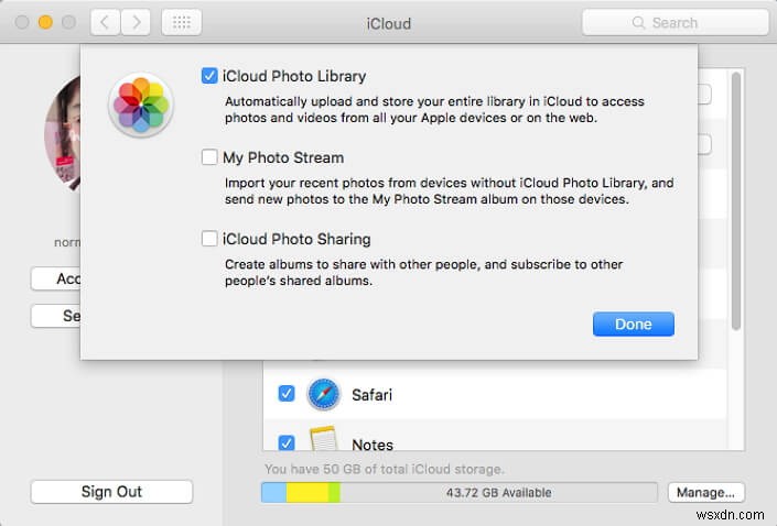 MacでiCloud写真にアクセスする方法 