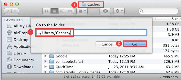 Mac で一時ファイル、キャッシュ、ログ ファイルを削除する方法 